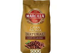 Café en grano - Marcilla Gran Aroma Natural, 500g