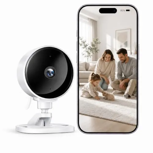 Cámara Vigilancia 1080, visión nocturna y Alexa