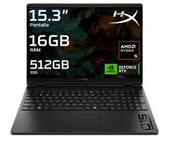 Portátil HyperX OMEN 15-gb0019ns 15,3" AMD Ryzen 5 240 16GB 512GB SSD RTX 5050 Windows 11 Home