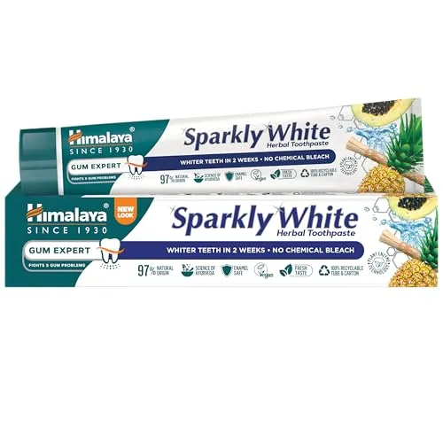 Dentifricosparkly White (Blanqueador)75Ml.Himalaya.