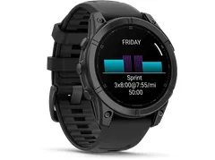 Smartwatch Garmin Fēnix E AMOLED 1.3" GPS Acero Inoxidable 16GB Resistente Agua Negro