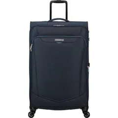 Maleta american tourister summerride spinner 80cm/ 80x48x30cm/ 4 ruedas/ azul marino
