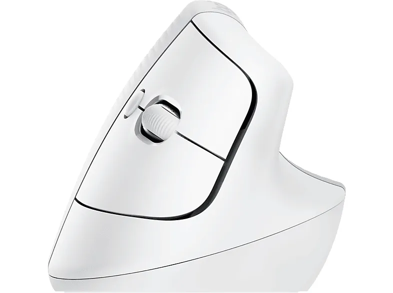 Logitech Lift Ratón Inalámbrico Vertical para Diestros 4000 DPI Blanco