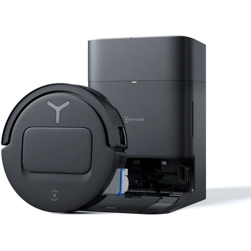 Robot Aspirador y Fregasuelos Ecovacs Deebot T80 Omni con Autovaciado Navegación AIVI 3D 18.000 Pa Control por Voz