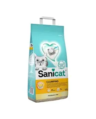 Sanicat - Arena aglomerante Sanicat para gatos Fragance Free 10 L.