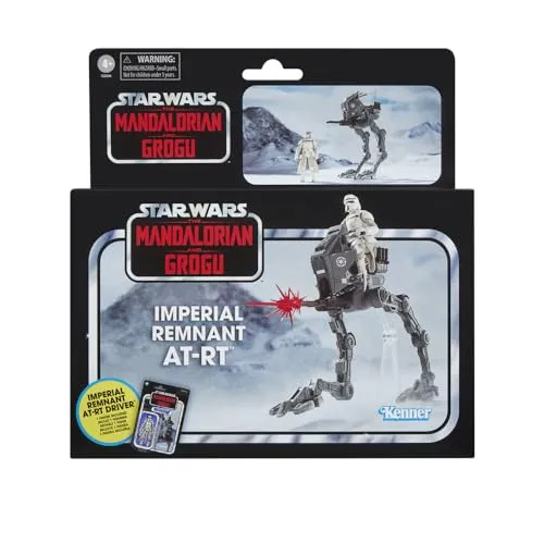FIGURA IMPERIAL REMNANT AT-RT THE MANDALORIAN & GROGU STAR WARS 9.5CM