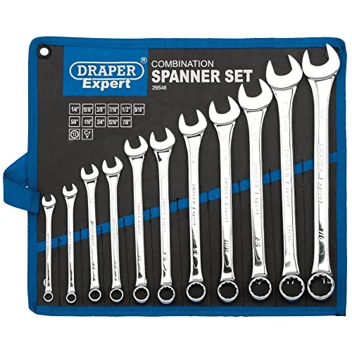 Juego de 11 llaves combinadas Draper 29546