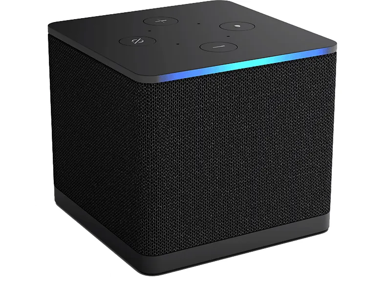Reproductor multimedia - Amazon Fire TV Cube (2022), Streaming, Control por Voz a través de Alexa, WiFi 6, Ultra HD 4K, Black