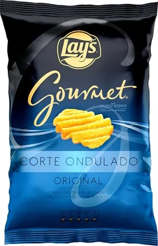 Pack 6 Latas Lay's Gourmet Onduladas 150 gr