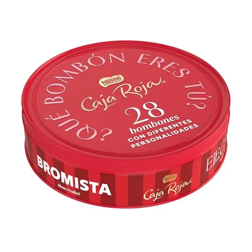 NESTLE caja roja bombones lata 250 gr