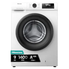 Lavadora Hisense WF1Q9041BW 9kg Carga Frontal 1400rpm A Blanca