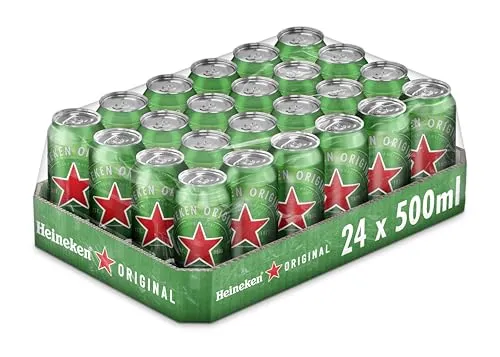 Pack 24 Latas Heineken Cerveza Lager 50cl