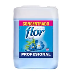 Flor Profesional - Suavizante para la ropa concentrado, aroma azul - 250 dosis
