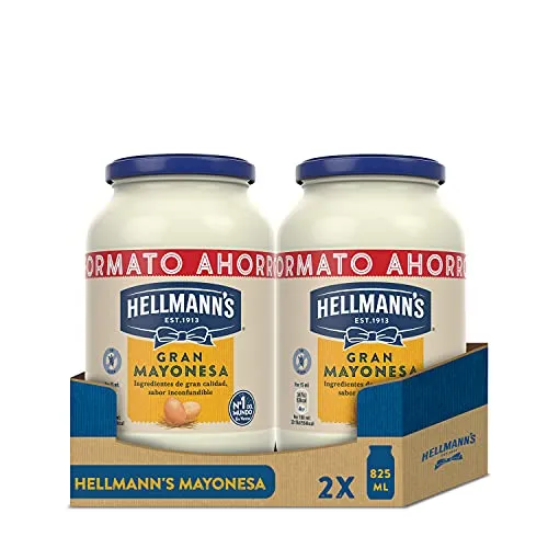 Pack 3x 250ml Mayonesa Hellmann's con Dispensador