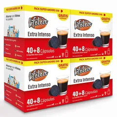 Extra Intenso Kfetea 4 cajas de 48 capsulas compatibles Dolce Gusto 8436583660539