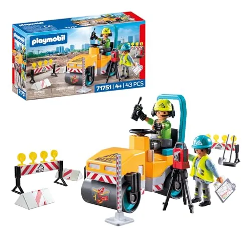 Playmobil Action Heroes Construcción de Carreteras Playmobil action