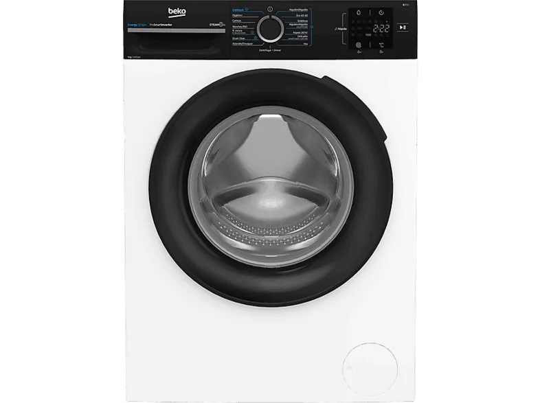 Lavadora Beko BM3WFSU39413 9kg Carga Frontal 1400rpm A Blanca