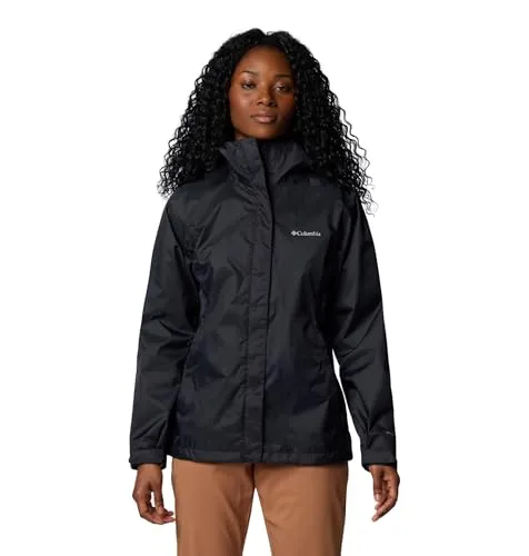 Chaqueta Columbia modelo Chaqueta con capucha Columbia Arcadia II negro eclipse mujer para Mujer en color Negro