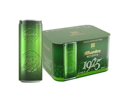 Cerveza Alhambra Reserva 1925 Extra Lager 12 Latas 33cl