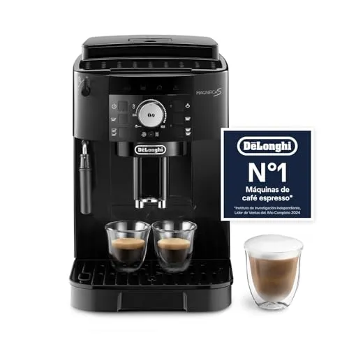De'Longhi Magnifica S - Cafetera Superautomática 2 Bebidas Negro
