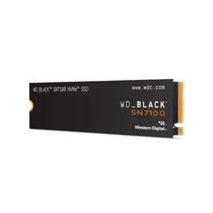 WD BLACK SN7100 1TB Disco SSD 7250MB/s NVMe PCIe 4.0 M.2 Gen4 TLC 3D NAND