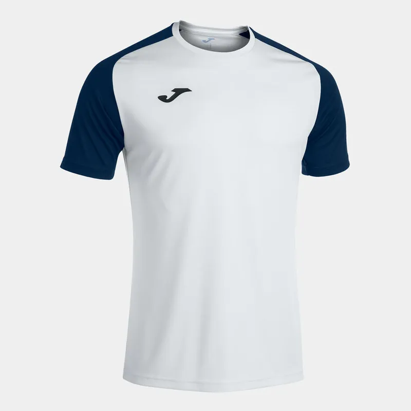JOMA CAMISETA MANGA CORTA ACADEMY IV BLANCO MARINO Talla 8XS - 7XS Niño Junior