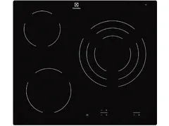 Electrolux EHF6232IOK Placa Vitrocerámica 3 Zonas 60cm Negro