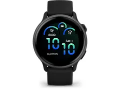 Smartwatch Garmin vívoactive 6 AMOLED 8GB GPS NFC Monitor Salud Negro