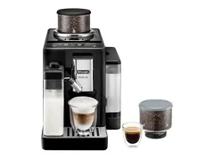 DeLonghi Rivelia Cafetera Superautomática con Depósito de Leche 19 Bares Negro Onyx