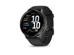 Garmin Venu 4 Bluetooth GPS 45mm AMOLED Negro Resistencia Agua 5ATM SpO2 Pulsómetro