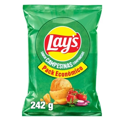 Pack 7x 242g Patatas Lay's Campesinas