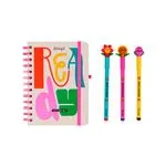 Mr. Wonderful - Set Agenda Escolar Mr. Wonderful 2026 2027 con 3 Bo-Bo's, pequeña, vista semanal. Ready.