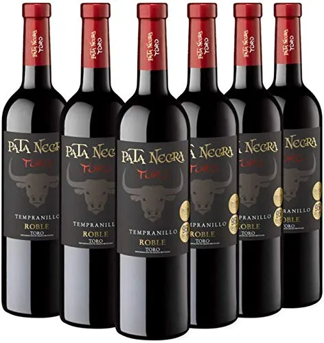 Pata Negra Roble Vino Tinto 6x750ml