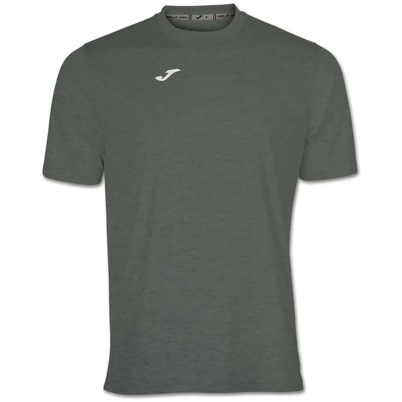 Camiseta M/C Hombre Joma Combi 100052 Gris Melange Oscuro 150 Transpirable
