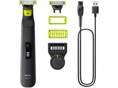 Philips OneBlade Pro 360 Face and Body Afetadora Cortapelos para Cuerpo y Cara Negra