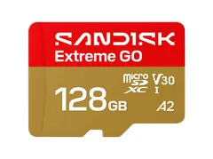 Tarjeta de memoria SanDisk Extreme GO 128 GB microSDXC UHS-I 240 MB/s resistente