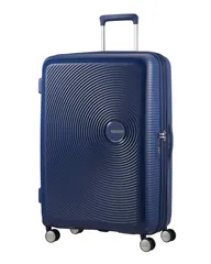 Maleta American Tourister SoundBox Spinner 77cm Expandible 4 Ruedas Midnight Navy