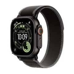 Apple Watch Ultra 3 GPS + Cellular 49mm Caja de Titanio Negro con Correa Loop Trail Negro/Carbón S/M