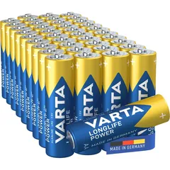 Pila Varta Longlife Power AA 12 unidades alcalinas alta potencia