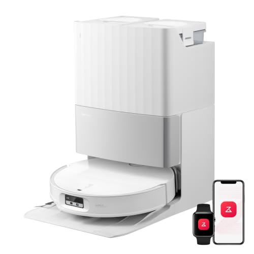 Robot aspirador roborock Qrevo EdgeT con succión 18500 Pa y FlexiArm
