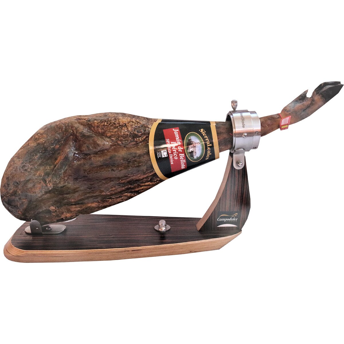 Jamón de bellota ibérico 50% raza ibérico pieza 9 kg