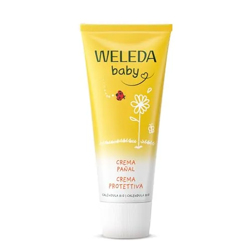 Crema Pañal Weleda Caléndula Bebé (75 ml) para Piel Sensible
