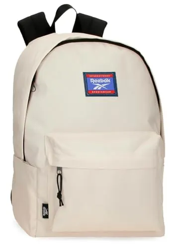 Mochila escolar Reebok Brooklyn Colors (Beige) con estuche a juego