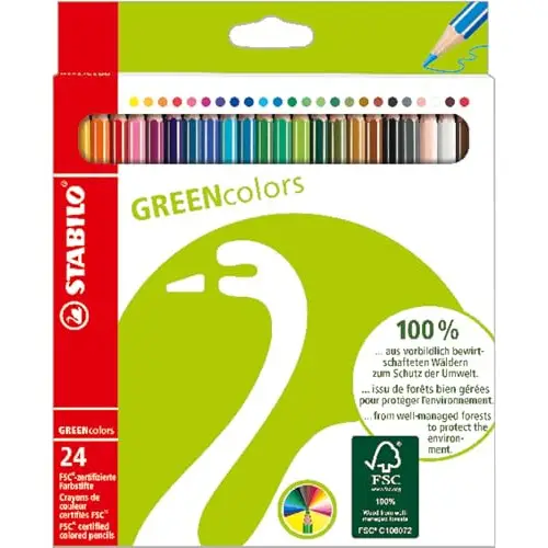 🖍️ CHOLLAZO ESTUCHE 24 COLORES STABILO