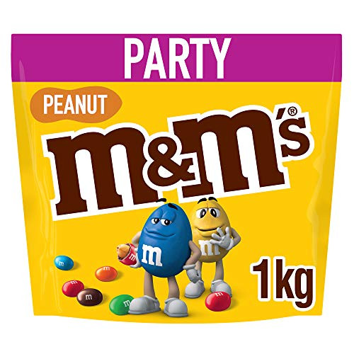 1 kg de Bolitas de Colores de Cacahuete y Chocolate M&M's Peanuts