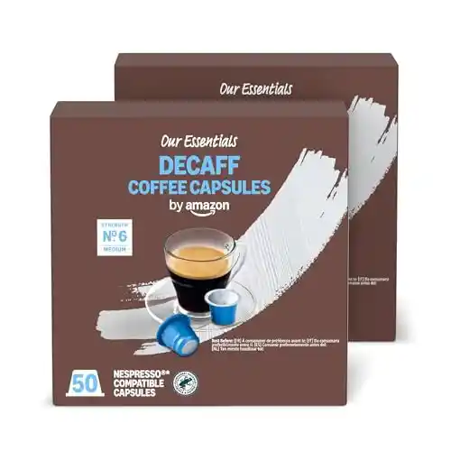 100 cápsulas by Amazon Café compatible con Nespresso - muchas variedades a elegir