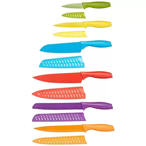 12 Cuchillos de Amazon Basics