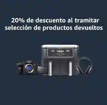 -20% EXTRA al tramitar pedido en más de 70.000 productos seminuevos en Amazon