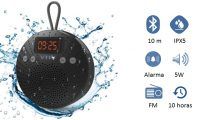 ¡Cupón exclusivo! Altavoz Bluetooth impermeable con radio FM sólo 14,99€