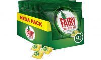 Pack 125 cápsulas lavavajillas Fairy All in One Limón